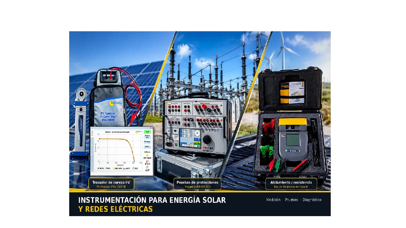Pruebas de protecciones y equipos de campo
